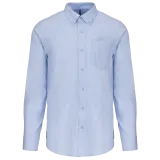 Camisa oxford manga larga hombre