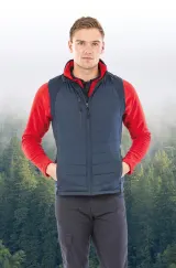 Chaleco Softshell Black Compass acolchado reciclado