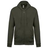 Sudadera capucha y cremallera unisex