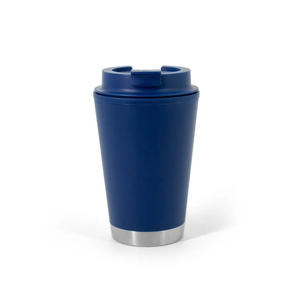 FIGLIOLI. Vaso de viaje de PP de doble pared a prueba de fugas