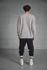 Sudadera cuello redondo