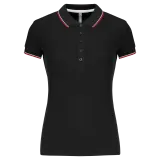 Polo de manga corta mujer