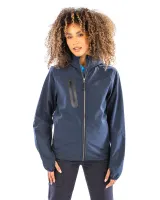 Chaqueta softshell 3 capas reciclada con capucha unisex