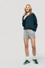 Sudadera holgada de mujer