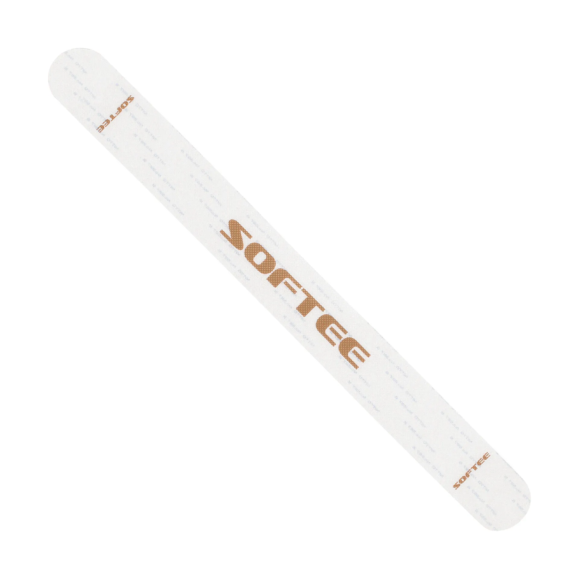 PROTECTOR DE PALA DE PÁDEL SOFTEE PADEL 1T REDONDO TRANSPARENTE DORADO