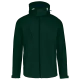 Chaqueta softshell con capucha extraíble hombre