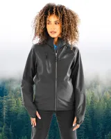 Chaqueta softshell 3 capas reciclada con capucha unisex