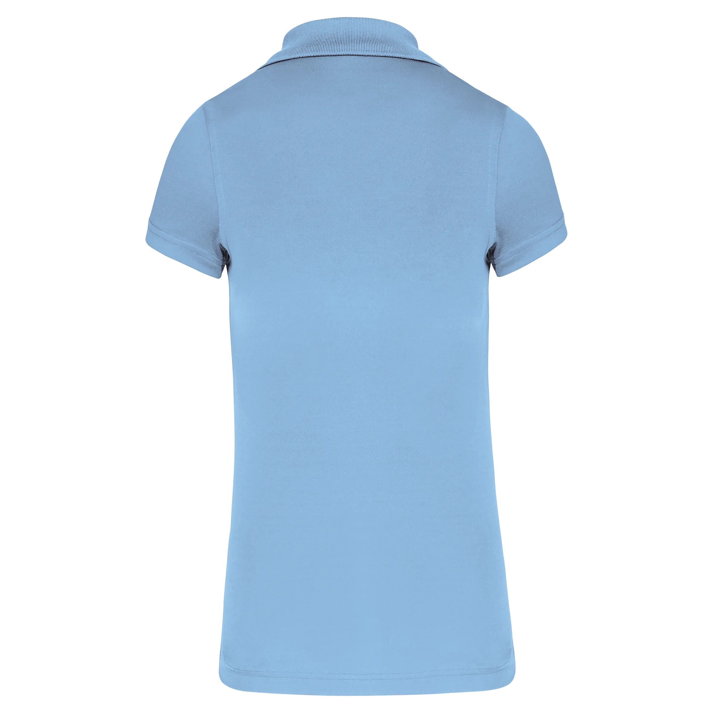 Polo interlock de manga corta mujer