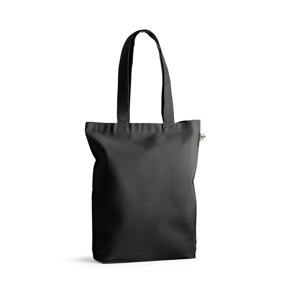 MERIDA. Bolsa de algodón (50%), algodón reciclado (30%) y poliéster (20% rPET) (220 g/m²)