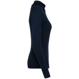 Jersey lana merina cuello vuelto mujer