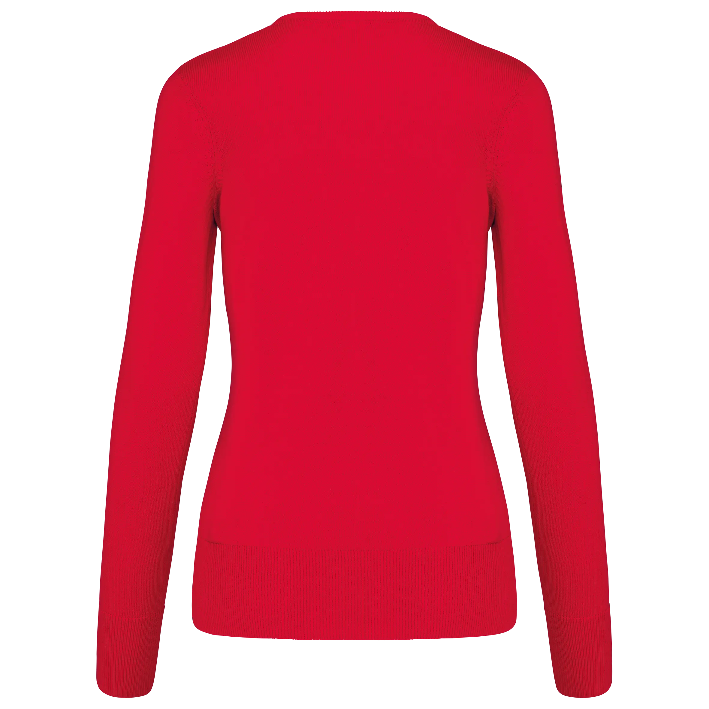 Jersey cuello de pico mujer