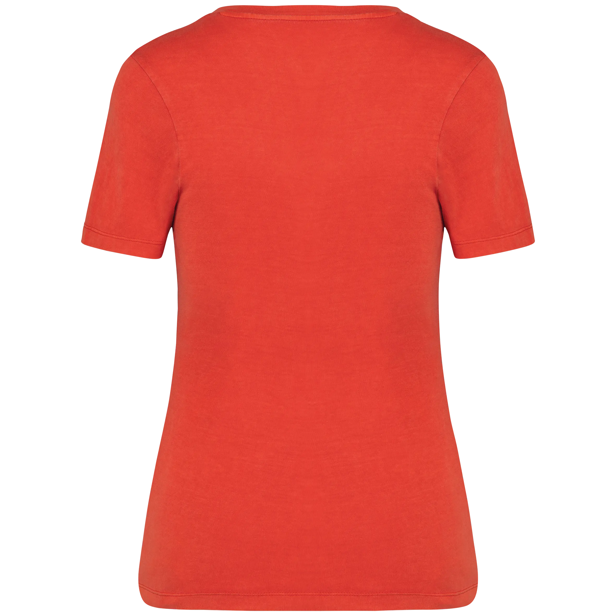 Camiseta ecorresponsable efecto lavado mujer