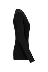 Camiseta con elastano manga larga mujer