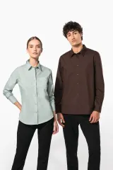 Camisa popelina de polialgodón de fácil cuidado hombre