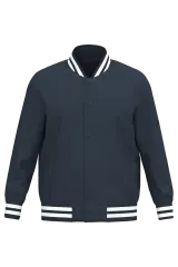 Cazadora tipo beisbolera con relleno unisex ecorresponsable