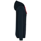 Sudadera capucha contrastada hombre