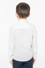Camisa de lino infantil