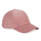 Gorra de terciopelo de perfil bajo