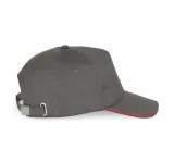 Gorra con sandwich contrastado 5 paneles