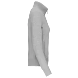 Chaqueta de felpa con cremallera mujer