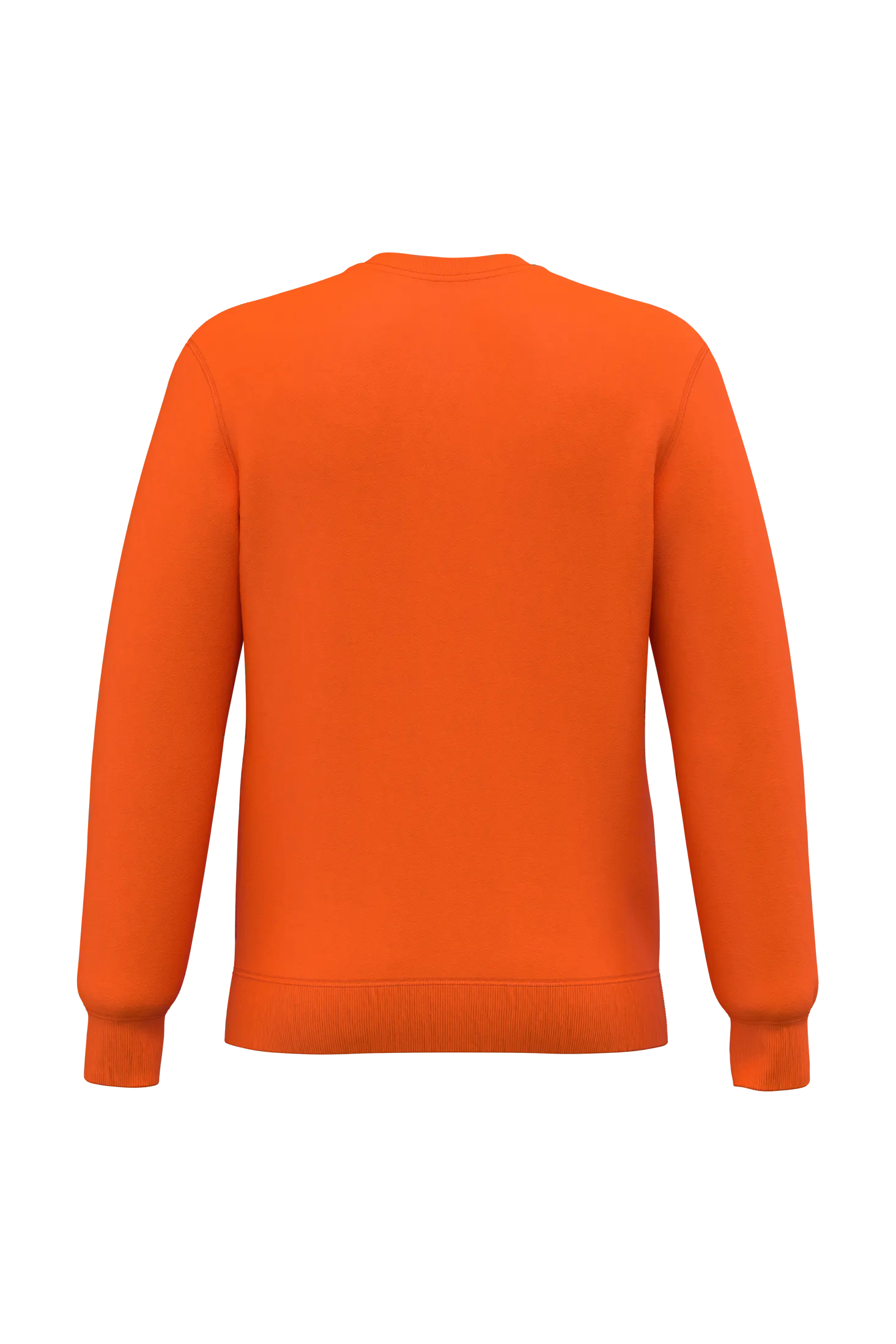 Sudadera cuello redondo reciclada unisex