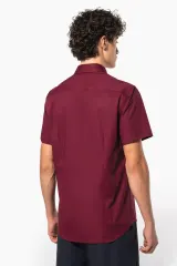Camisa strech manga corta hombre