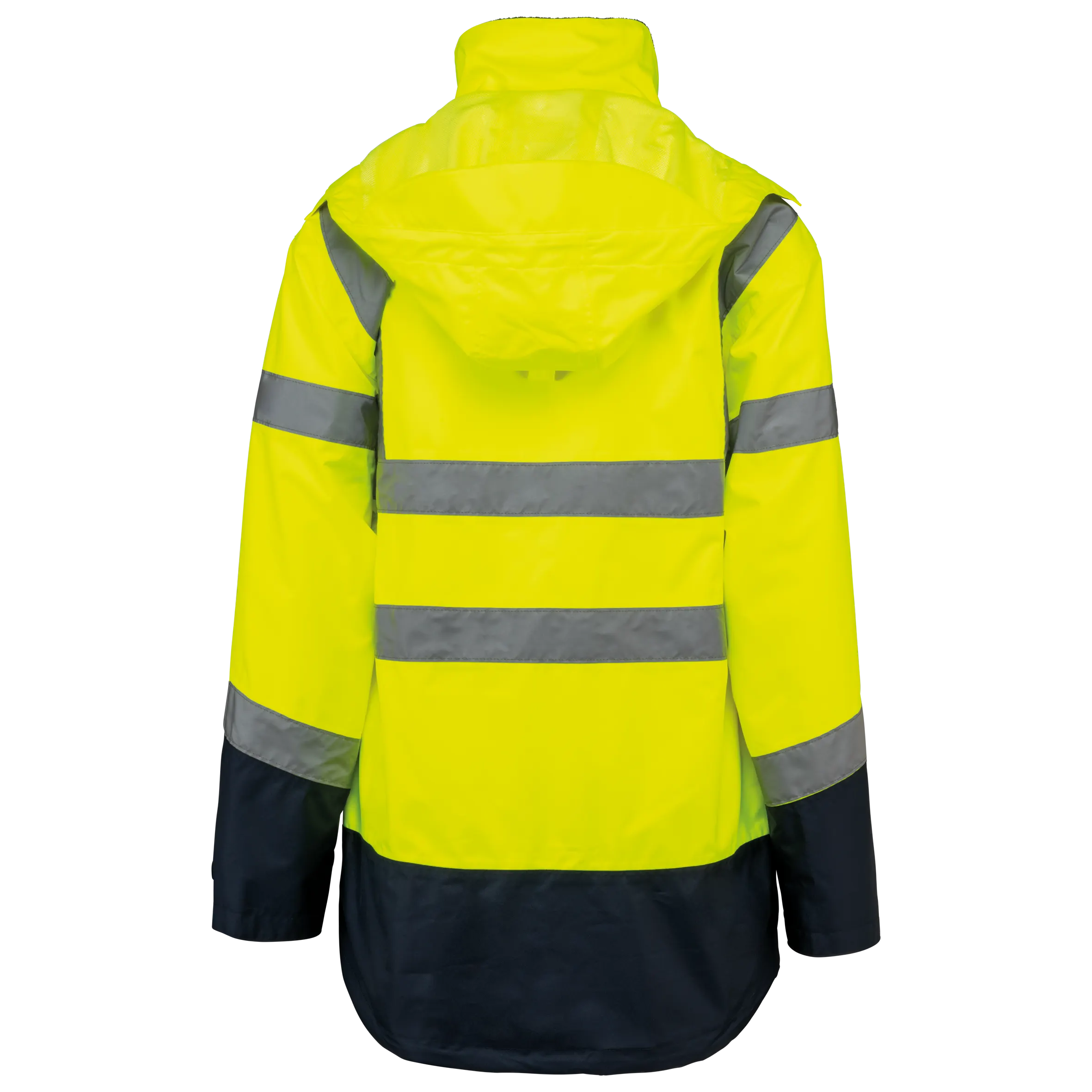 Parka de seguridad reciclada 4 en 1 unisex