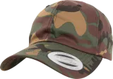 Gorra de sarga de algodón: 6 paneles
