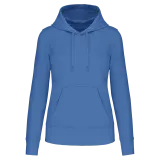 Sudadera capucha ecorresponsable mujer
