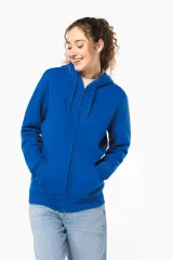 Sudadera capucha y cremallera