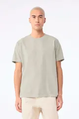 Camiseta de efecto lavado gruesa unisex