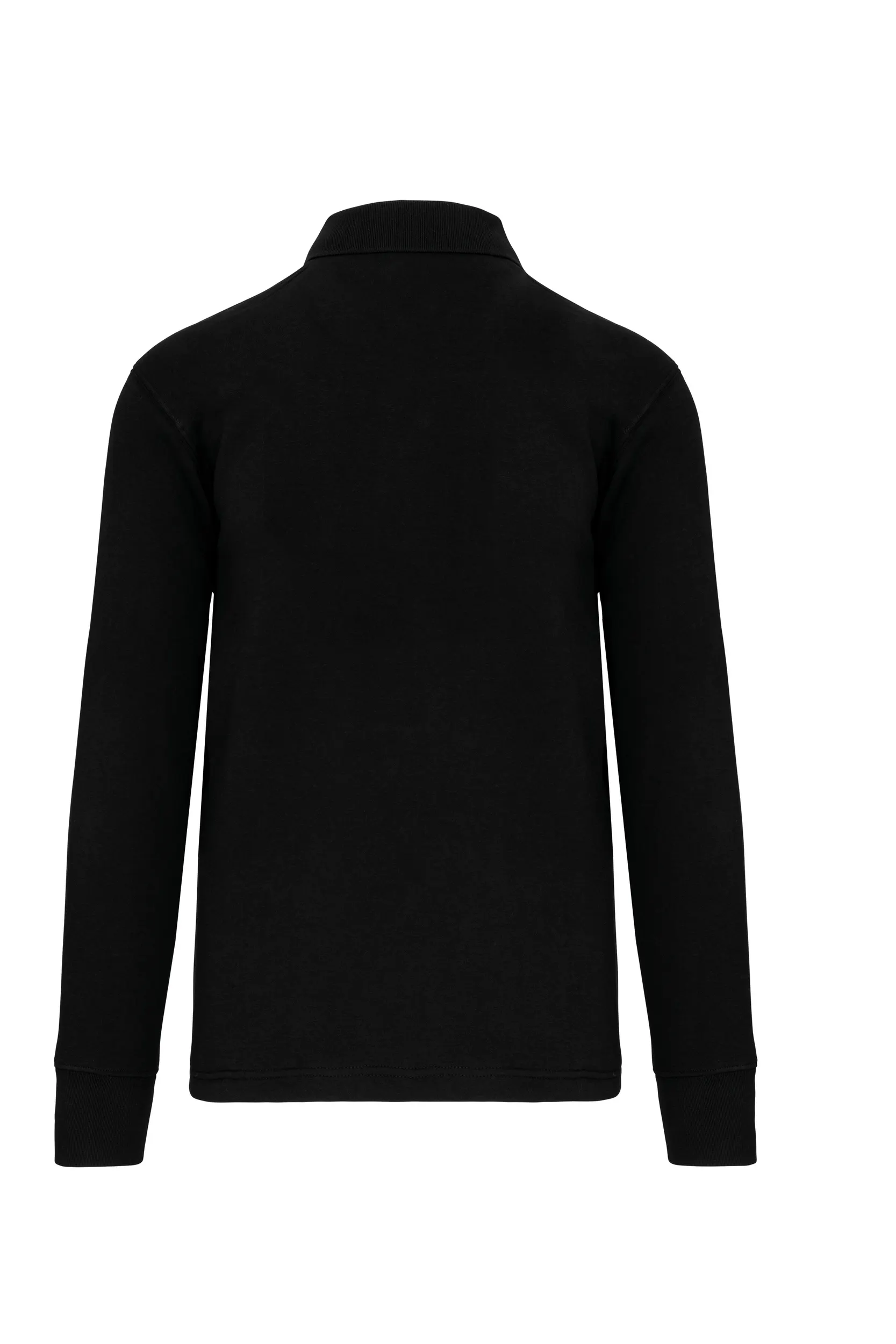 Sudadera cuello polo