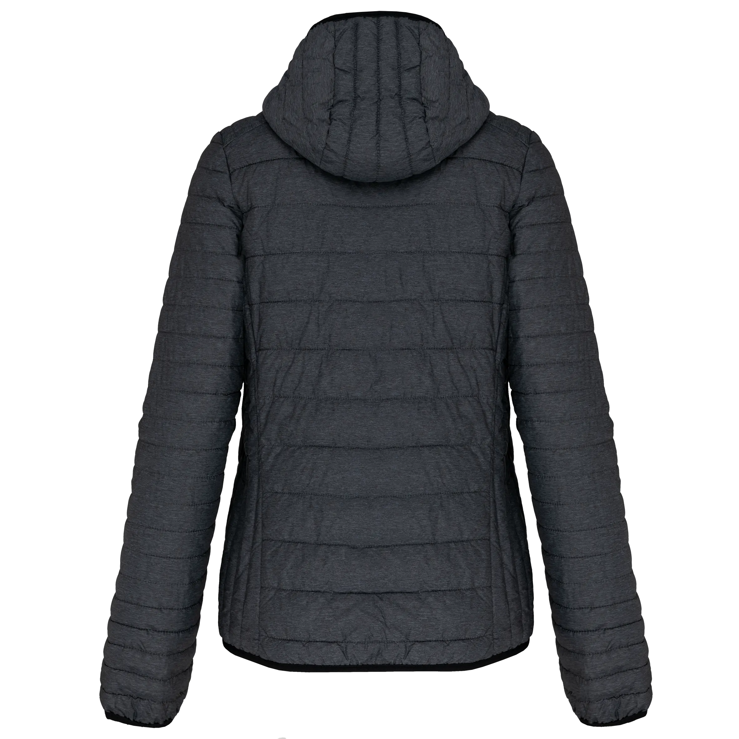Chaqueta acolchada y ligera con capucha mujer