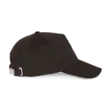 Gorra con sandwich contrastado 5 paneles