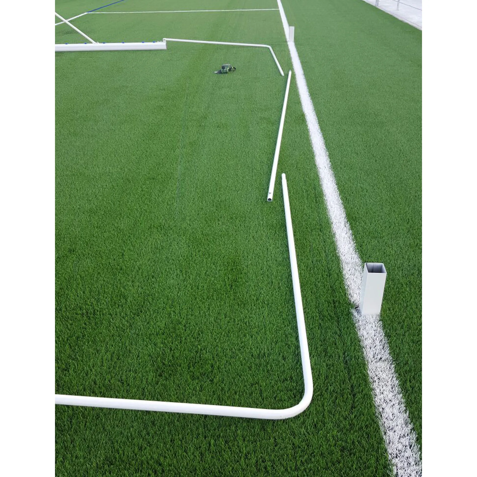 JUEGO DE 2 BASES PORTERÍAS FÚTBOL 7 PARA RECOGIDA DE RED