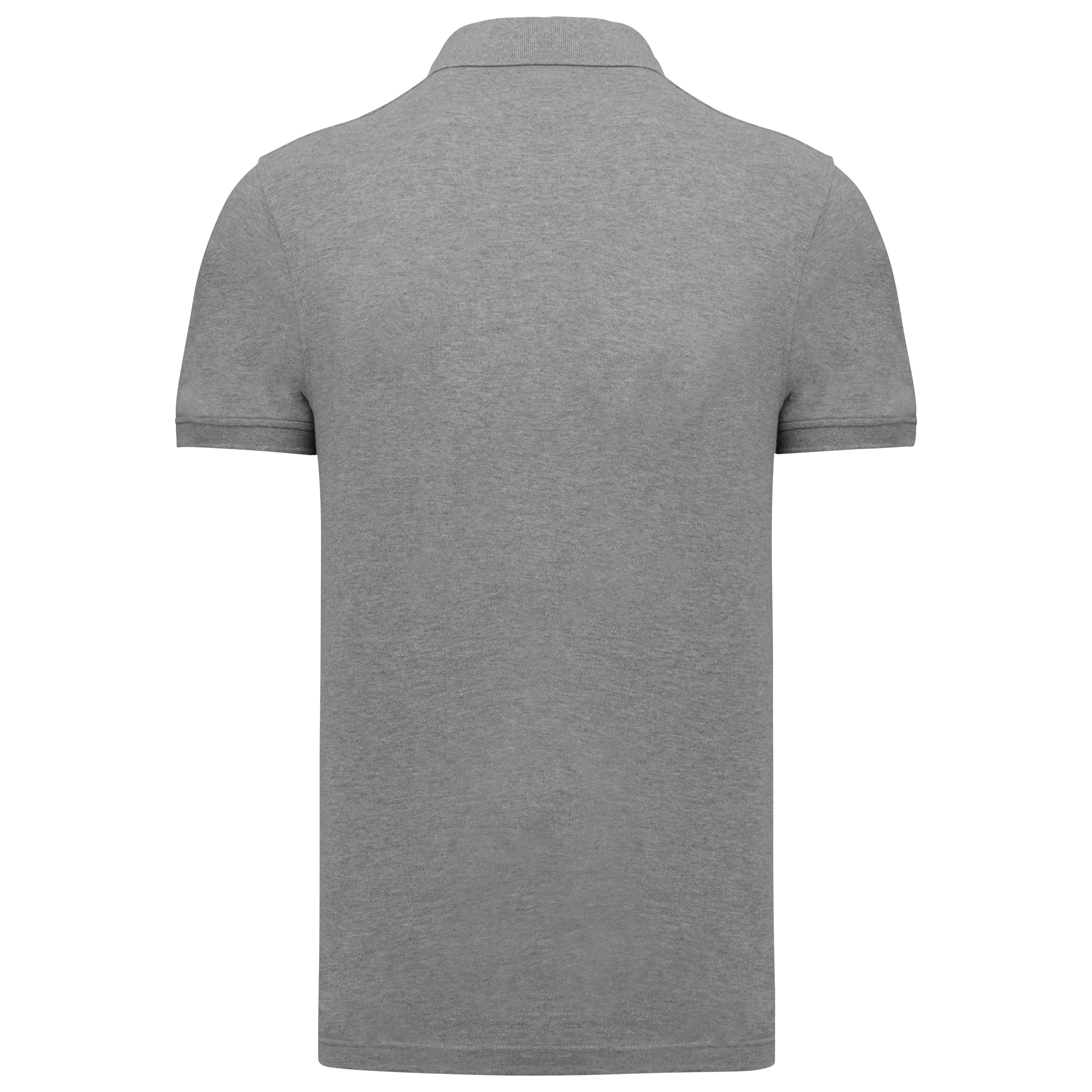 Polo de punto piqué manga corta hombre