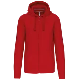 Sudadera con capucha y cremallera