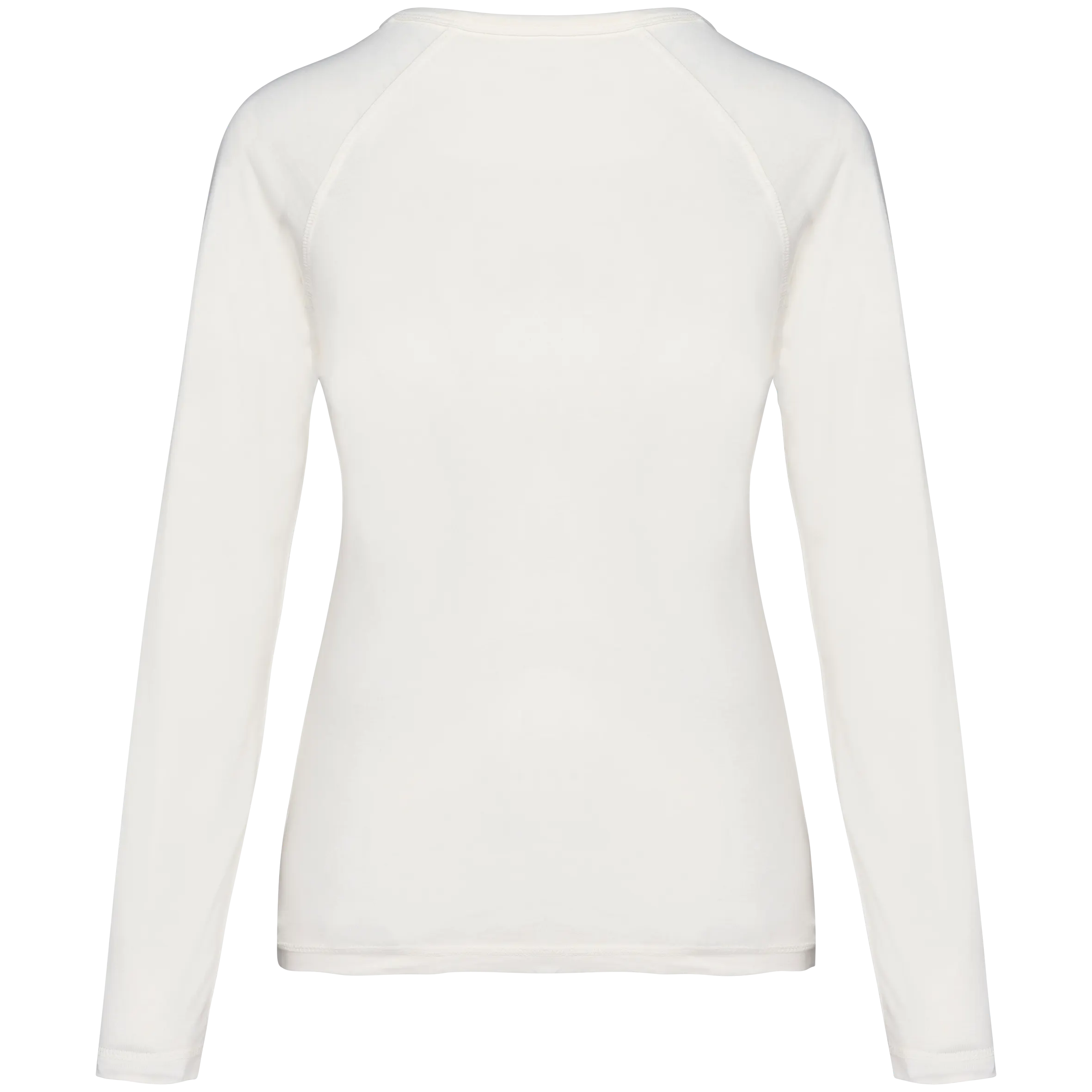 Camiseta ecorresponsable manga larga raglan mujer