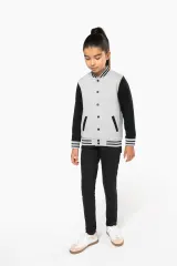 Cazadora Béisbolera de felpa niños