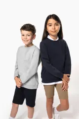 Sudadera cuello redondo infantil