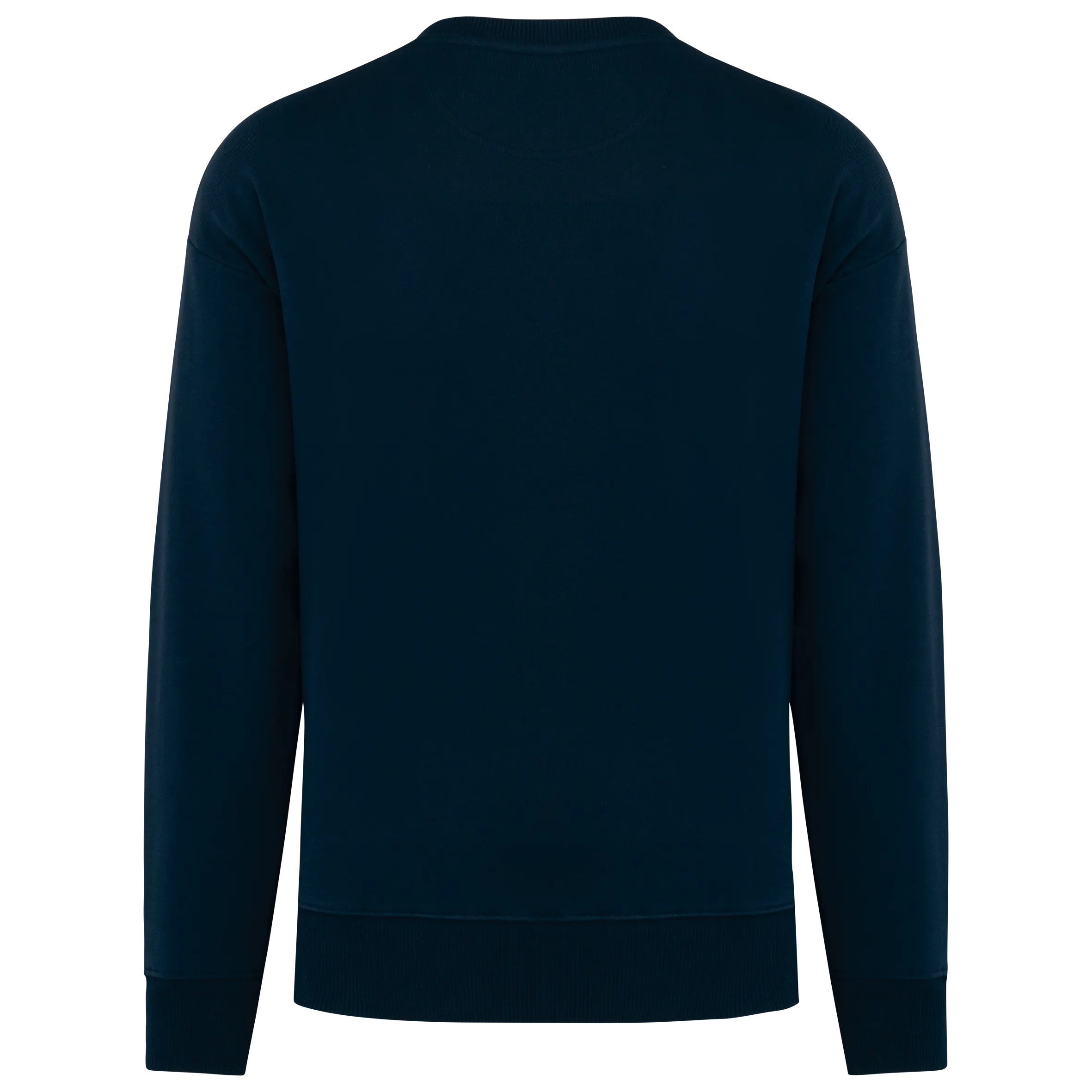 Sudadera cuello redondo oversize unisex