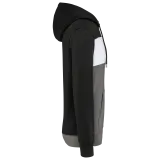 Sudadera tricolor con capucha unisex