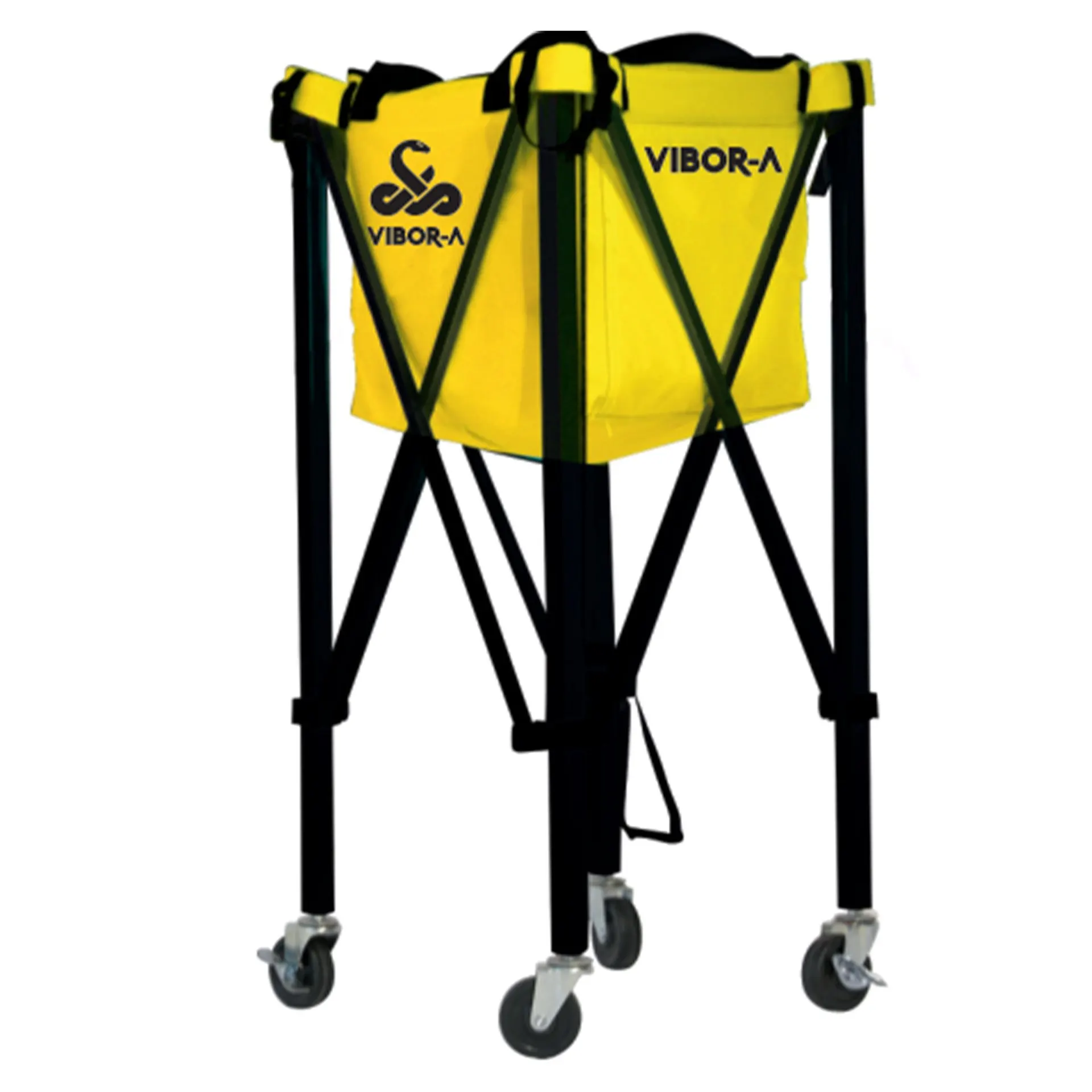 CARRO PORTAPELOTAS DE TENIS/PÁDEL VIBOR-A GENIUS YELLOW