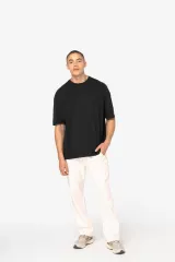 Camiseta ecorrersponsable oversize efecto lavado hombre
