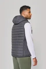 Chaleco acolchado con capucha adulto