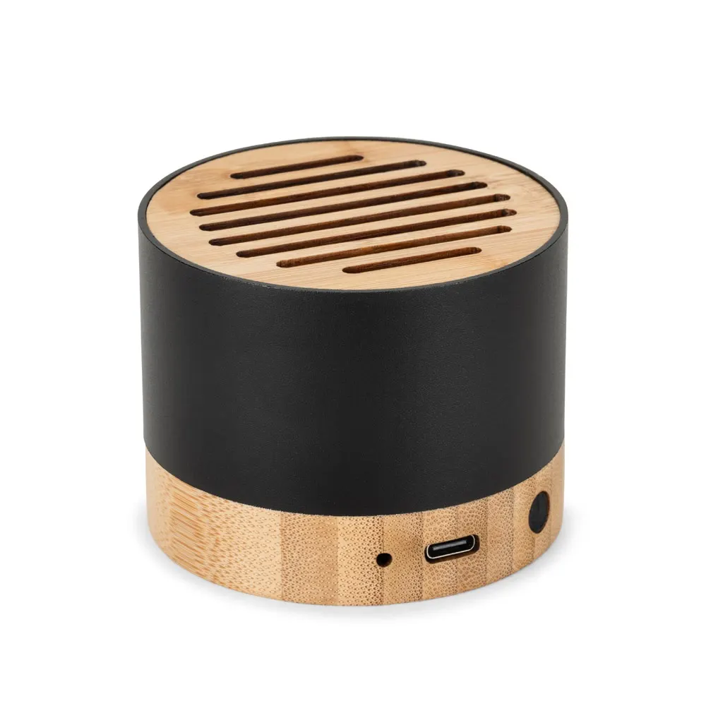 FERDINAND. Altavoz portátil fabricado en aluminio reciclado (100% rAL) con 3 horas de duración de batería