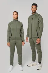 Chaqueta cuello alto mujer