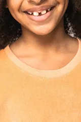 Camiseta ecorresponsable de rizo niña