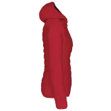 Chaqueta acolchada y ligera con capucha mujer