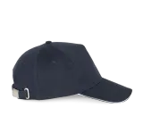 Gorra con sandwich contrastado 5 paneles